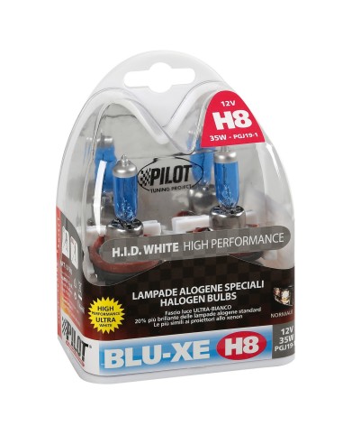 COPPIA LAMPADINA H8 BLU-XE 12V.35W PGJ19-1 57942 LAMPA