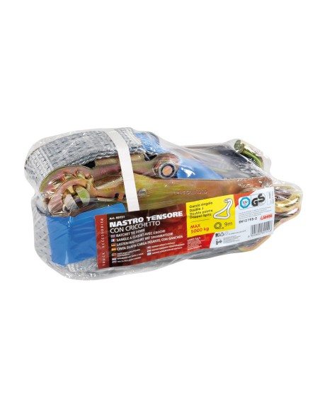 NASTRO TENSORE 9MX5T GANCIO SINGOLO 60151 LAMPA