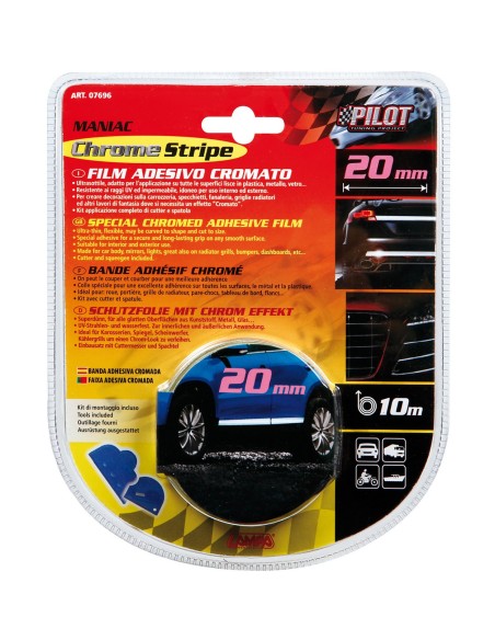 Maniac-Chrome Stripe - 10 m - 20 mm