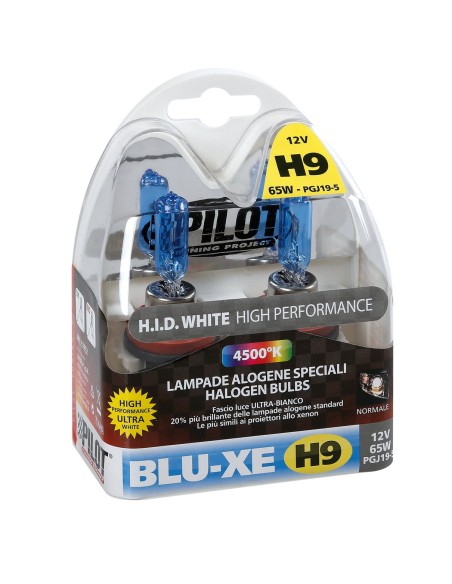 COPPIA LAMPADINA H9 BLU-XE 12V 65W PGJ19-5 57952 LAMPA