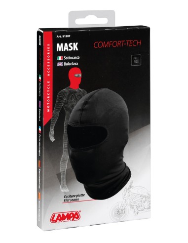 Mask-Top, sottocasco in seta di poliestere