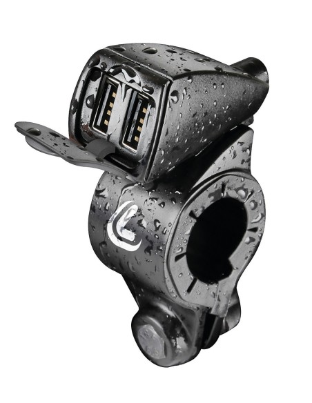 DOPPIA PRESA USB TRECK DA MANUBRIO 5400MA 12/2