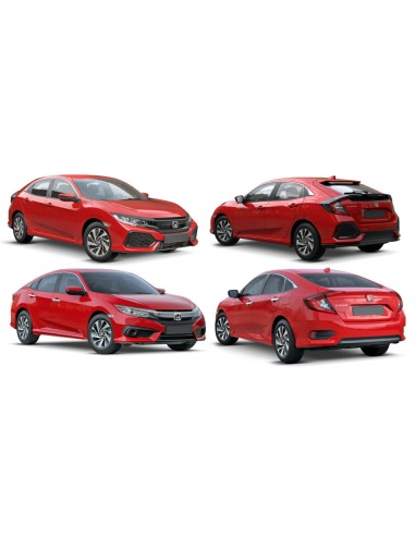 LUNOTTO INC.VR HONDA CIVIC 5P 2016 in poi