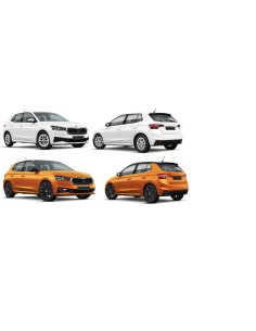 RET.DX MEC.NERO SKODA FABIA 2021 in poi