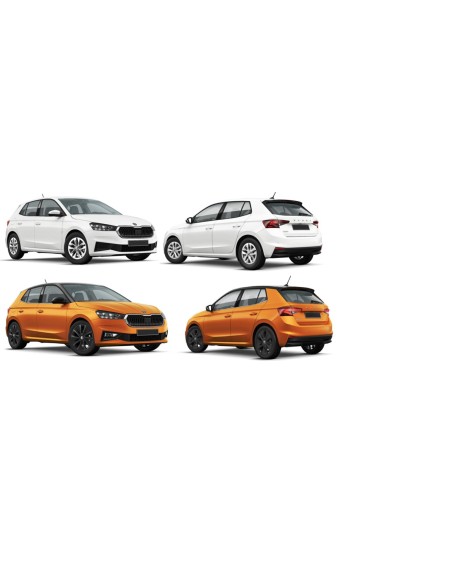 CALOTTA SX NERA SKODA FABIA 2021 in poi