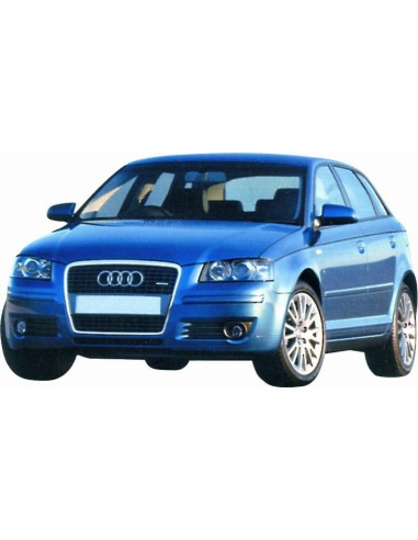 PARAURTI POSTERIORE PRIMER C/SENS AUDI A3 09/03 in poi 06/08 5P TUV ES