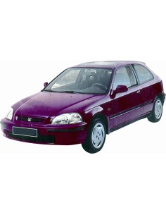 FARO ANTERIORE PROIETTORE SX H4 PRED REG EL HONDA CIVIC 5P-SW 01/98 in poi 02/01 PARAB CROM 2