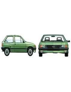 FANALINO ANTERIORE S/P.SX ARANCIO OPEL CORSA A 06/83 in poi 08/90 2