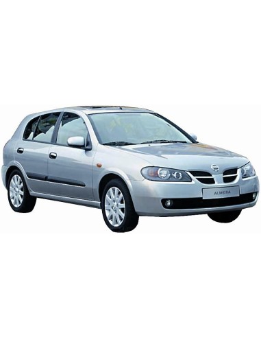 FARO ANTERIORE PROIETTORE DX H7-H7 PRED REG ELETT NISSAN ALMERA 08/02 in poi PARABOLA GRIGIA