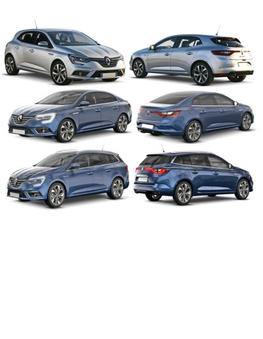 GRUPPO OTTICO ANTERIORE SX RENAULT MEGANE 11/15 in poi