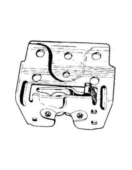 GANCIO COFANO POSTERIORE PANDA'86 in poi 127 PANORAMA