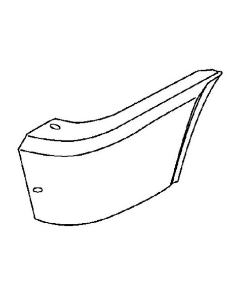 CANTONALE PARAURTI ANTERIORE SX IN PLASTICA IVECO DAILY GRINTA 035/97 COVIND