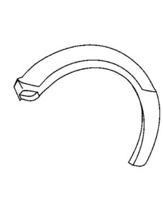 CORNICE PASSARUOTA ANTERIORE SX IVECO NEW DAILY 96 038/505 COVIND