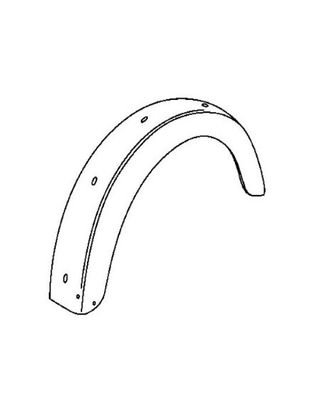 PARAFANGO ANTERIORE SX IVECO OM40 040/201 COVIND