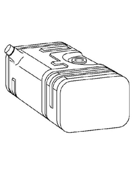 SERBATOIO CARBURANTE IN PLASTICA LT.90 IVECO E/CARGO 060/650 COVIND