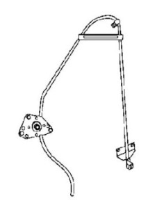 ALZAVETRO ELETTRICO DX SENZA MOTORINO IVECO 190 190/168 COVIND