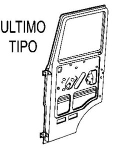 PORTA ANTERIORE FIAT 115/190 TURBOSTAR DX MAN.BAS.