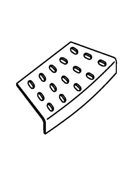 PIASTRA PEDANA DX SU PARAFANGO IVECO AS STRALIS 540/212 COVIND