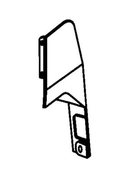 SUPPORTO LATERALE DX PARAURTI ANTERIORE IVECO AS STRALIS 540/97 COVIND