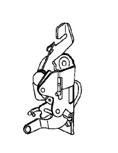 SERRATURA PORTA SX IVECO 697 697/151 COVIND