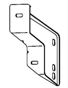 STAFFA DX ANCORAGGIO PARAURTI IVECO DAILY S2000-S2006-S2009 C39/100 COVIND