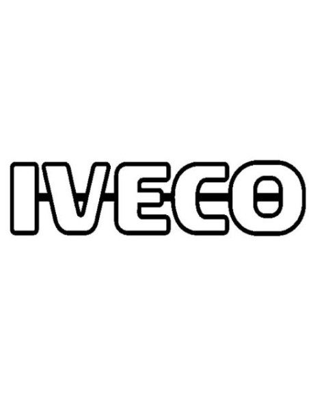 SCRITTA ANTERIORE IVECO SU GRIGLIA ANTERIORE IVECO DAILY S2000 C39/123 COVIND
