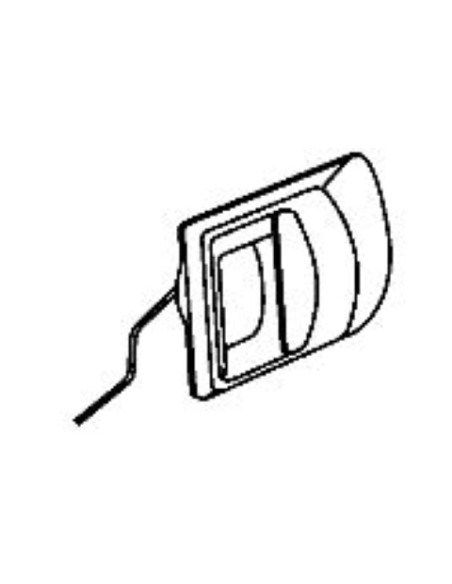 MANIGLIA ESTERNA SX S/CHIAVE IVECO DAILY S2000 - S2006 - S2009 - S2012 C39/195 COVIND