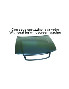 COFANO ANTERIORE CON FORO LAVAVETRO (11/94 in poi 01/99) AUDI A4 / S4 (11/1994- in poi 01/1999) 048060010 EMBO