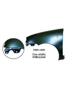 PARAFANGO ANTERIORE CON FORO LUCCIOLA C/STAF. I-SR (98 in poi 00) SX FIAT SEICENTO (04/1998- in poi 04/2000) 196020070 EMBO