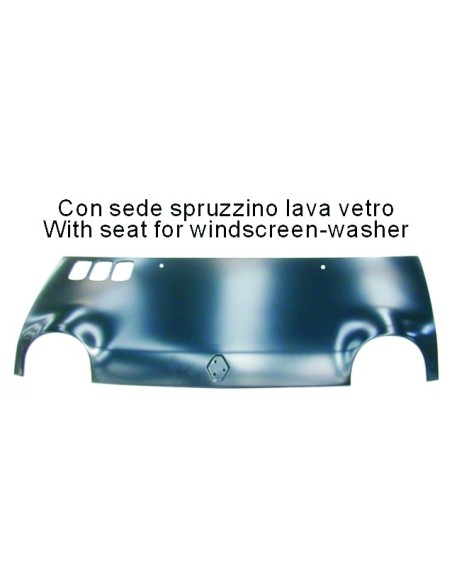COFANO ANTERIORE ( in poi 98) CON FORO LAVAVETRO RENAULT TWINGO (04/1993- in poi 08/1998) 640310010 EMBO