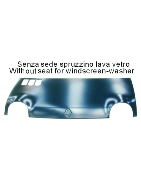COFANO ANTERIORE (98 in poi ) SENZA FORO LAVAVETRO RENAULT TWINGO (09/1998- in poi 03/2000) 640310020 EMBO