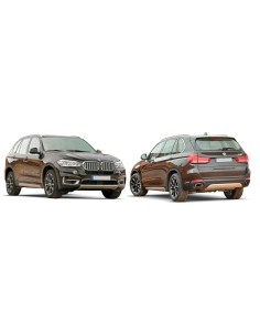 MODANATURA GRIGLIA PARAURTI ANTERIORE SX CROM BMW X5 F15 01/14 in poi  LUXURY 2