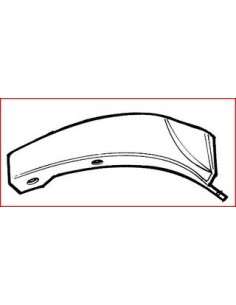 PARASASSI/PARAFANGO POSTERIORE PLASTICA UNO 89 RESTERNO SX 20.060 FAMAC