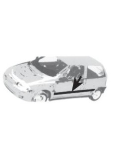 MODANATURA PARAFANGO PUNTO 3P FIAN.POSDX 20.100 FAMAC