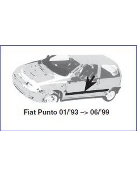 MODANATURA PORTA PUNTO 5P P. ANTERIORE SX 20.103 FAMAC