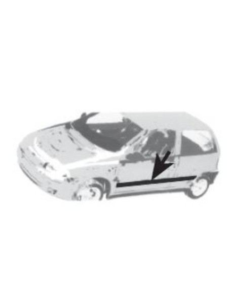 MODANATURA PORTA PUNTO 5P P.POSTERIORE SX 20.105 FAMAC