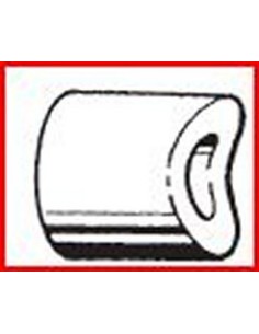 DISTANZIALE PARAURTI FIAT 500 CROMATO PER BULLONE 27.034 FAMAC