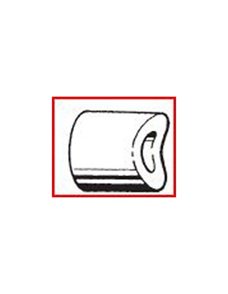 DISTANZIALE PARAURTI FIAT 500 CROMATO PER BULLONE 27.034 FAMAC