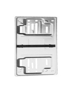 PORTATARGA ANTERIORE UT'99 in poi ALLUMINIO 37.032 FAMAC