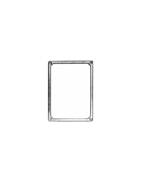 CORNICE TARGA POSTERIORE INOX 500 I?SERIE 37.040 FAMAC