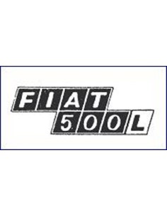 SCRITTA POSTERIORE FIAT 500 L 43.003 FAMAC