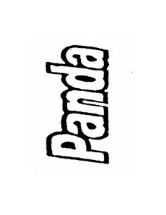 SIGLA POSTERIORE PANDA TT 43.028 FAMAC