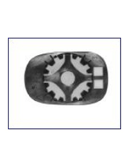 VETRINO/VETRO SPECCHIO FORD KA'96 in poi D/S 45.053 FAMAC