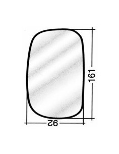 VETRINO/VETRO SPECCHIO MICRA'92 in poi SX 45.068 FAMAC