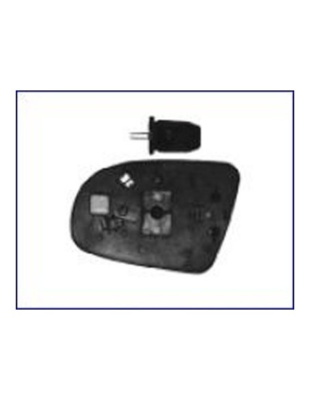 VETRINO/VETRO SPECCHIO CORSA'93 in poi SX 45.086 FAMAC