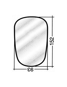 VETRINO/VETRO SPECCHIO MICRA'03 in poi D/S 45.217 FAMAC