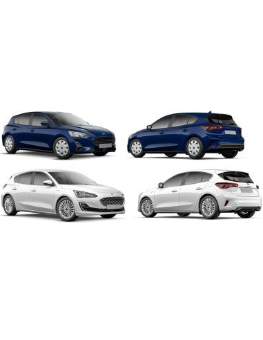 SPOILER P/TI A/DX FORD FOCUS 01/18 in poi