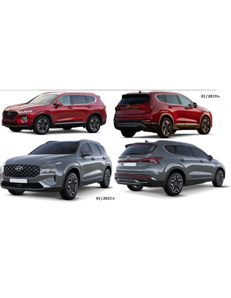 PROTEZ PARAURTI ANTERIORE INF NERA HYUNDAI SANTAFE