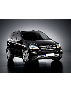 SPOILER PARAURTI ANTERIORE NERO MERCEDES CLASSE M 2