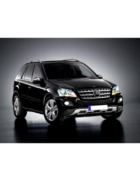 GRIGLIA PARAURTI ANTERIORE DX C/LUCE DIURNA MERC CLASSE M W164 09/08 in poi